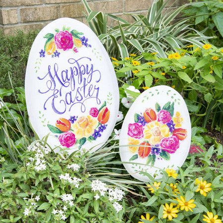 Floral Easter Eggs