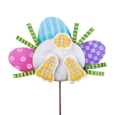 Bunny Bottom in a Pile of Eggs