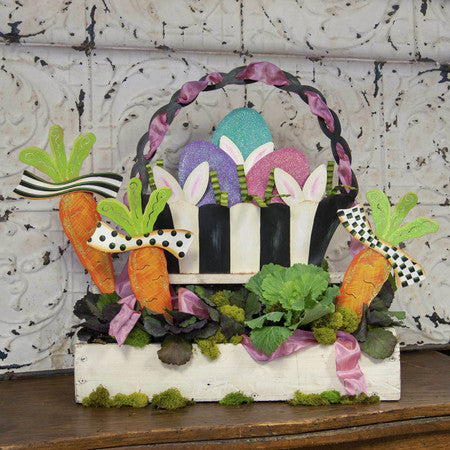 Patterned Ribbon Carrots