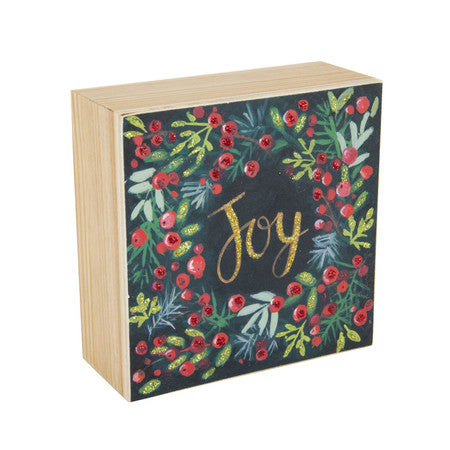 Joy Wreath Tier Sitter by The Round Top Collection