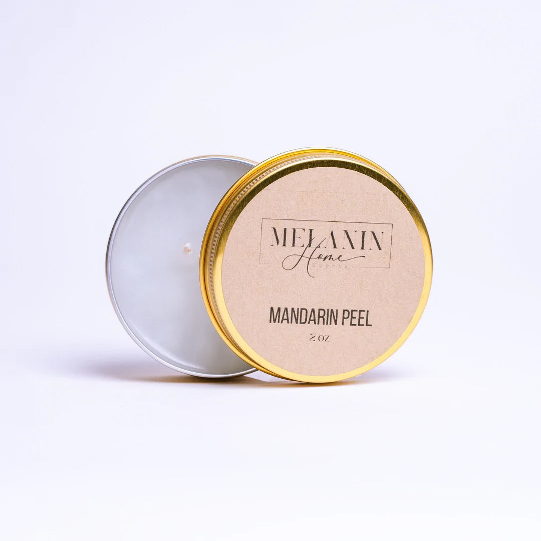 Mandarin Peel Candle by Melanin Home Scents