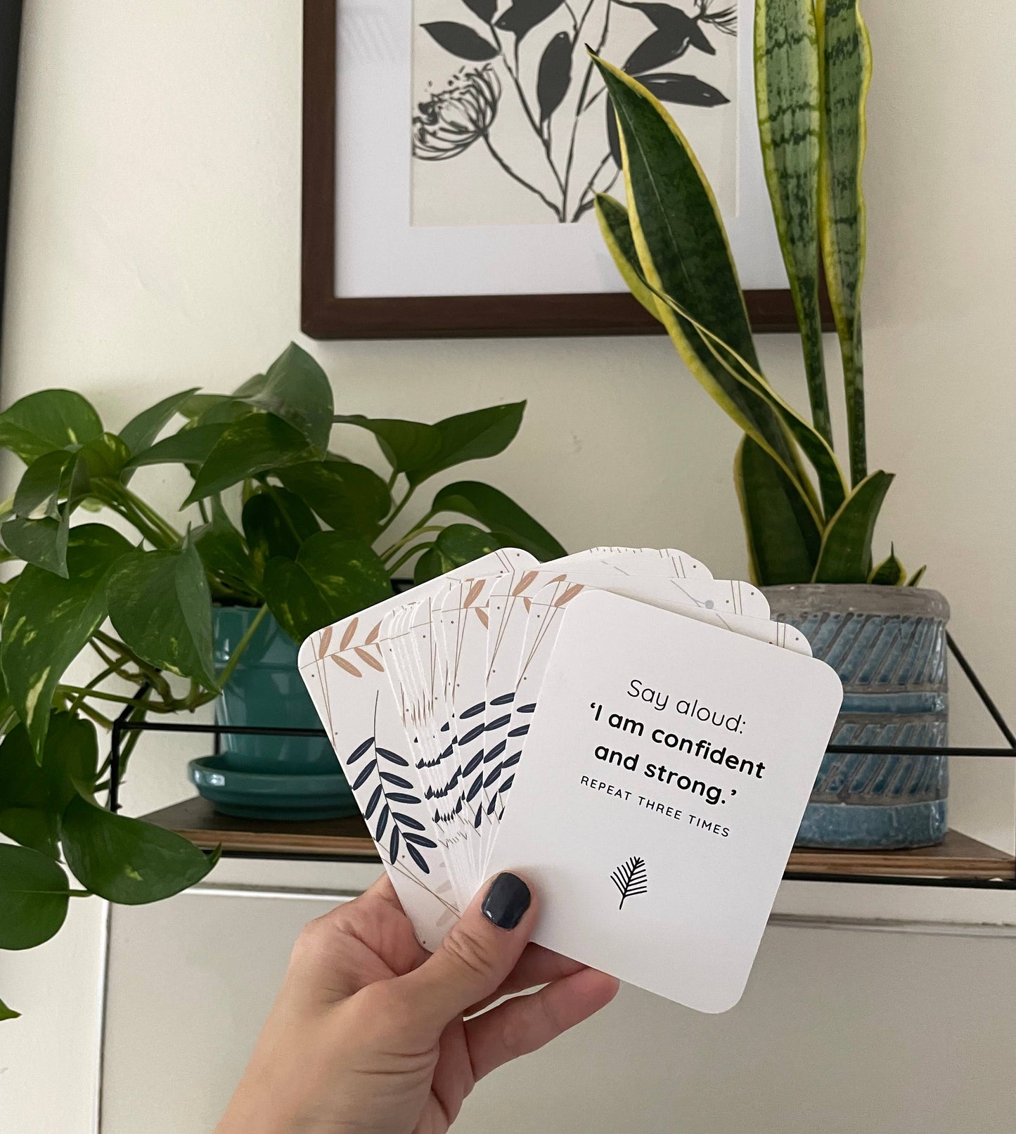 Anxiety Affirmation Cards by Courage Coup