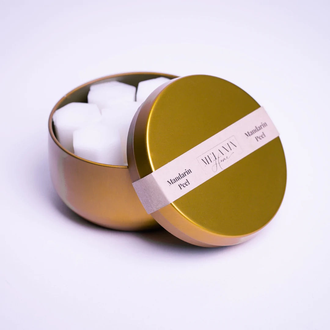 Mandarin Peel Wax Melts by Melanin Home Scents