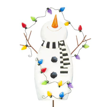 Merry & Bright Tangled Snowman by The Round Top Collection