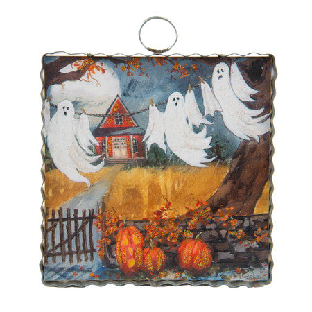 Mini Flying Ghost Print by The Round Top Collection