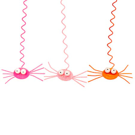 Bright Hanging Spiders by The Round Top Collection