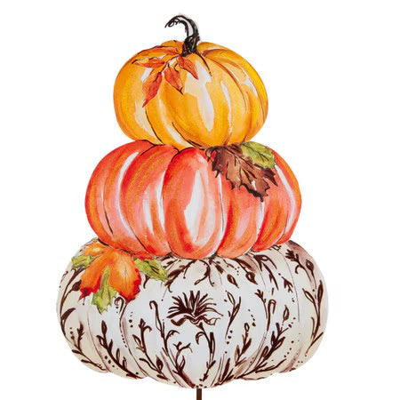 Fall Pumpkin Stack by The Round Top Collection