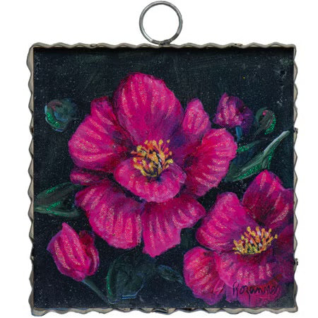Pink Camellia Mini Gallery Print by The Round Top Collection