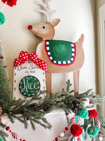 Reindeer with Saddle by The Round Top Collection