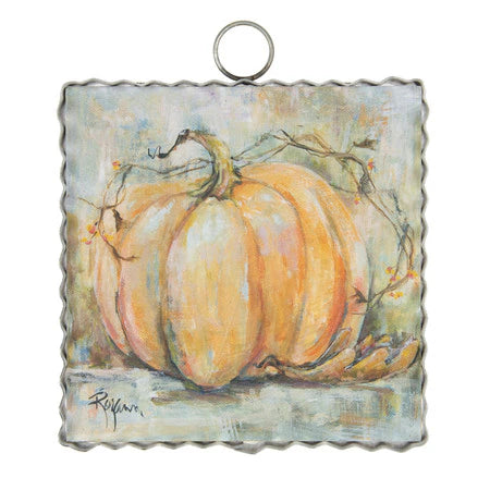 Mini Gallery Orange Bittersweet Pumpkin by The Round Top Collection
