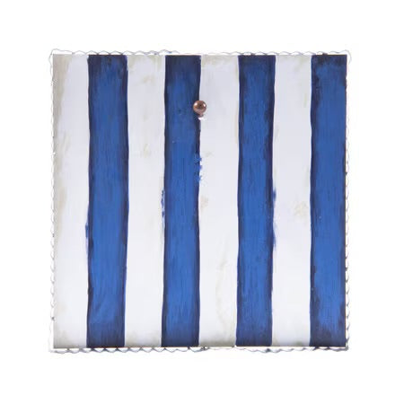 Blue & White Striped Mini Gallery Display Board by The Round Top Collection