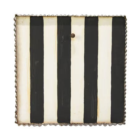 Black & White Striped Mini Gallery Print Board by The Round Top Collection