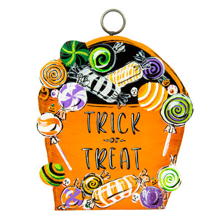 Mini Trick or Treat Bag Charm by The Round Top Collection