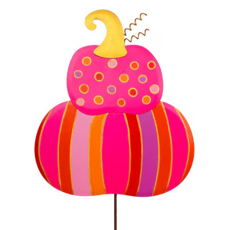 Bright Pumpkin Stack by The Round Top Collection