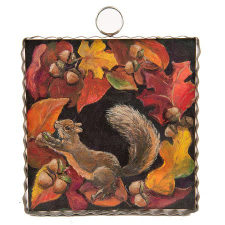 Mini Playful Squirrel Print by The Round Top Collection