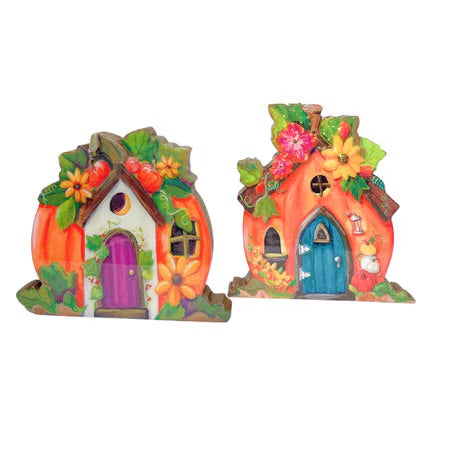 Epoxy Pumpkin Houses by The Round Top Collection