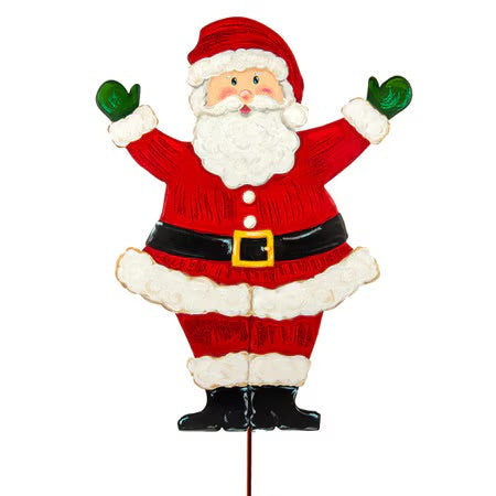 Joyful Santa Yard by The Round Top Collection