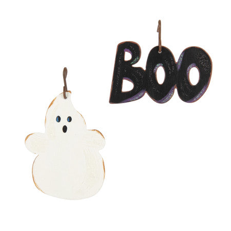 Ghost and Boo Garland Charms by The Round Top Collection