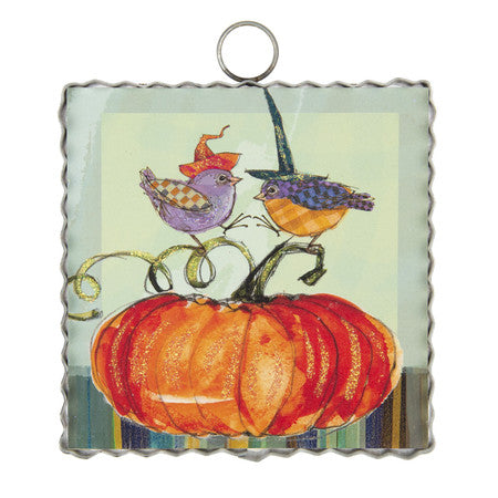 Mini Fall Witch Birds Print by The Round Top Collection