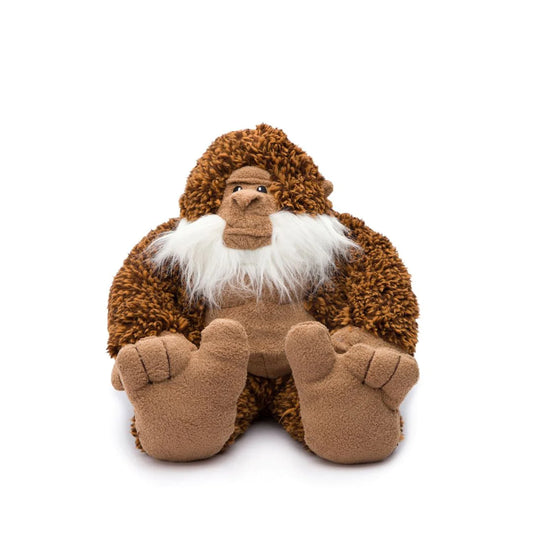 Fluffy Bigfoot Plush Dog Toy by fabdog