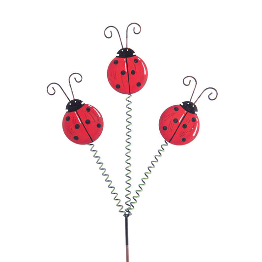 Ladybug Trio Stake by The Round Top Collection