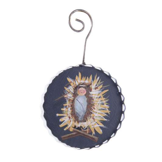 Away in a Manger Ornament by The Round Top Collection