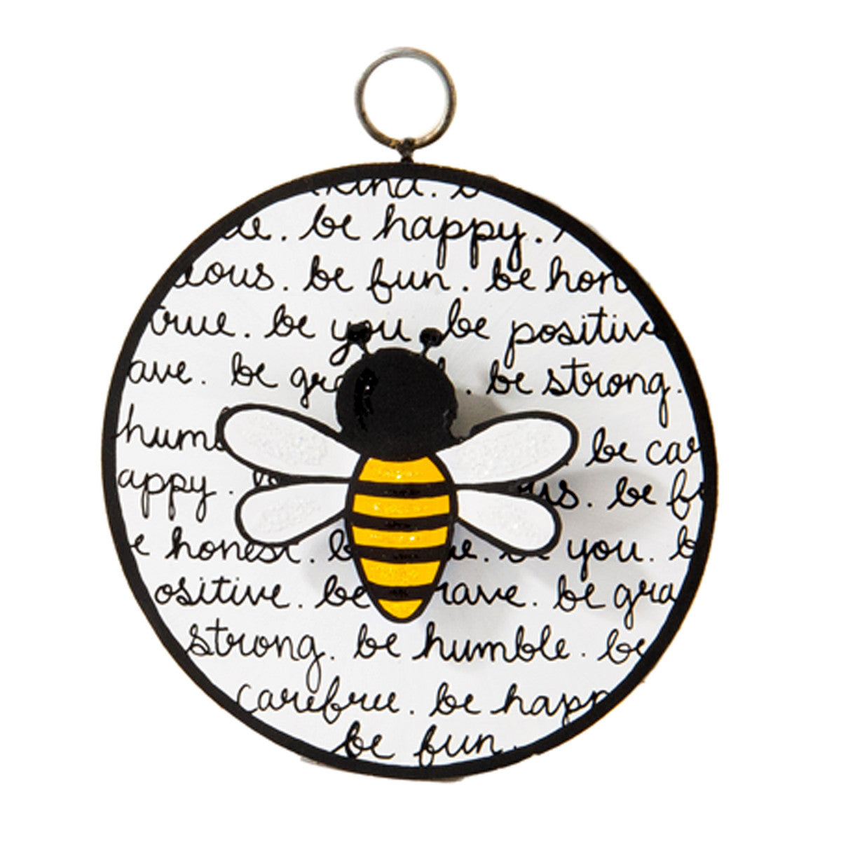 Bee Positive Charm by The Round Top Collection.