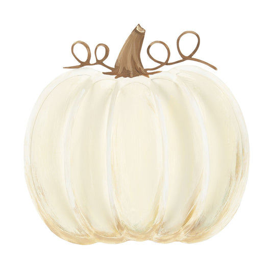 Cream Cage Pumpkin by The Round Top Collection