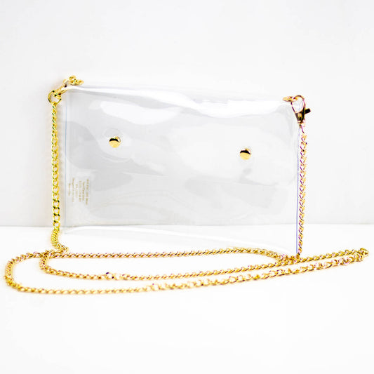 Envelope Clear Crossbody by The Royal Standard