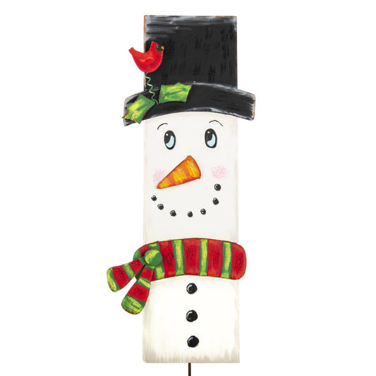 Snowman Plank by The Round Top Collection