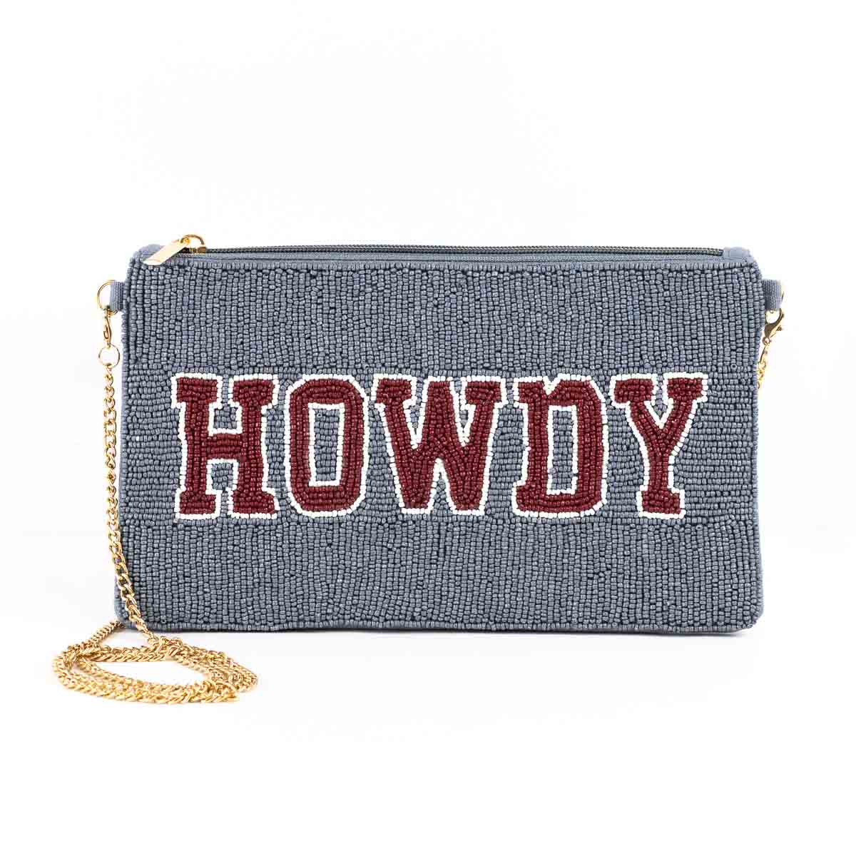 Howdy Beaded Crossbody by The Royal Standard