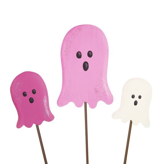 Pink Ghost Stakes by The Round Top Collection