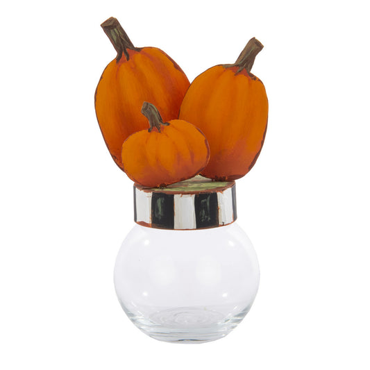 Pumpkin Bubble Jar by The Round Top Collection