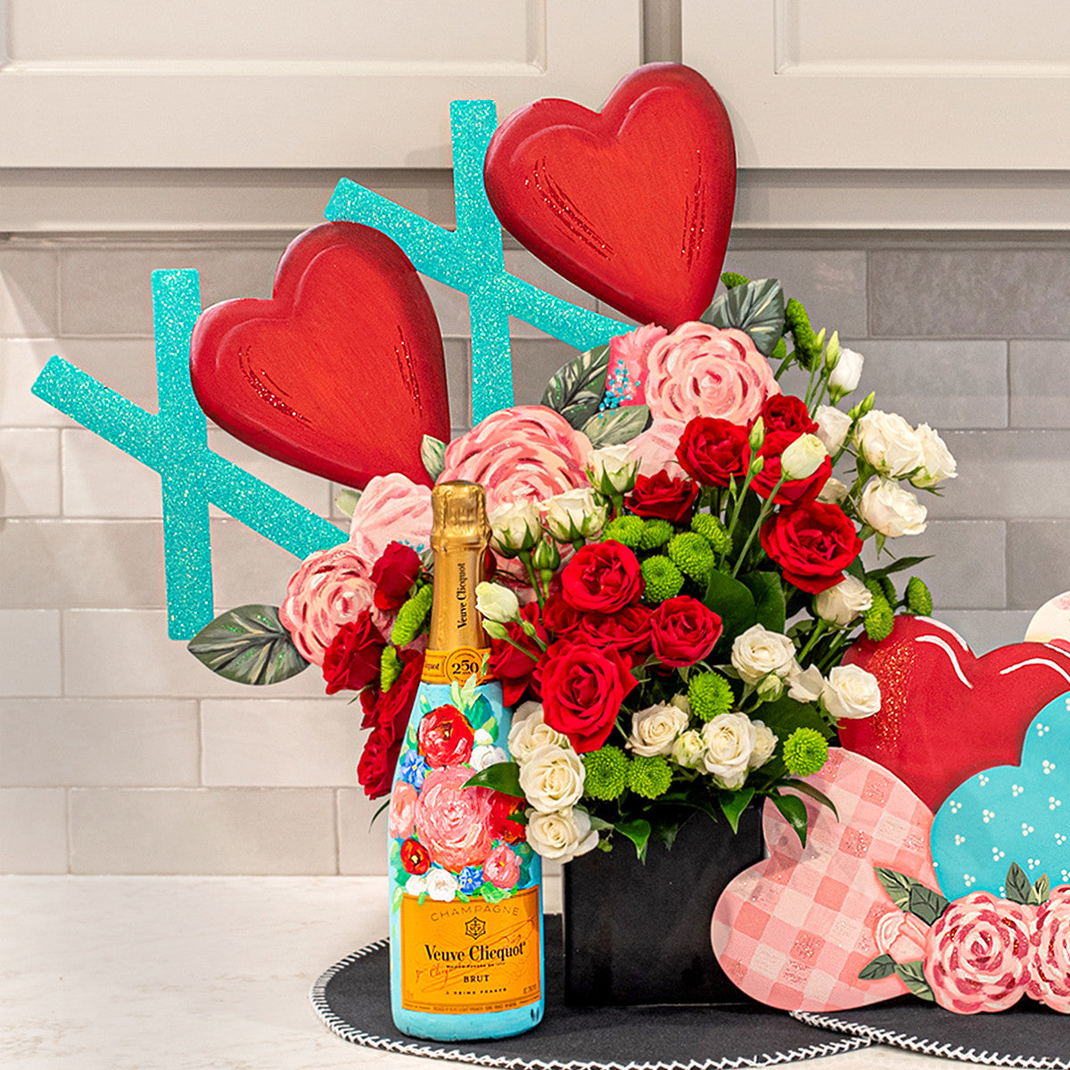 Bubble Gum Love XOXO by The Round Top Collection