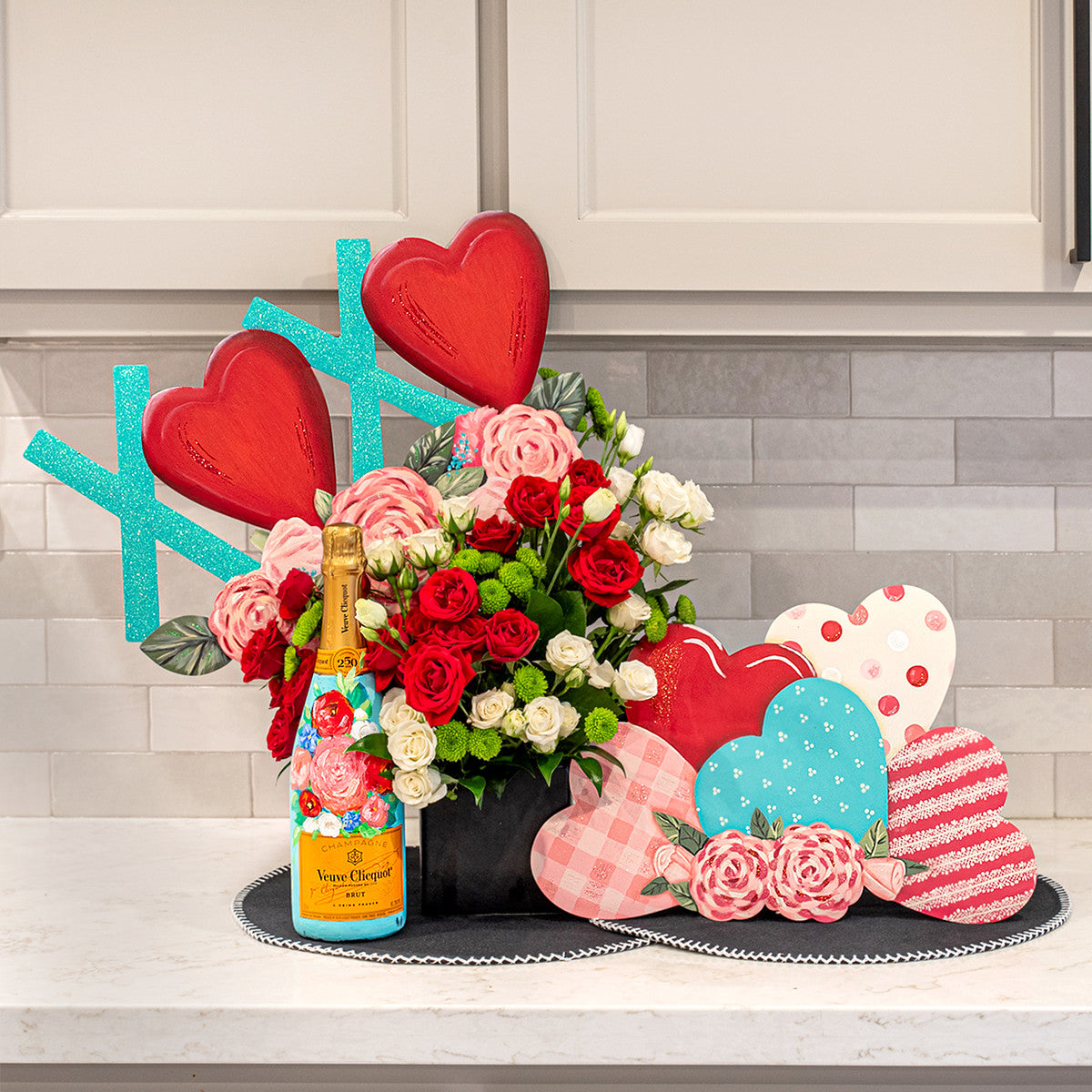 Bubble Gum Love XOXO by The Round Top Collection