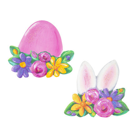 Easter Egg and Rabbit Shelf Sitter by The Round Top Collection