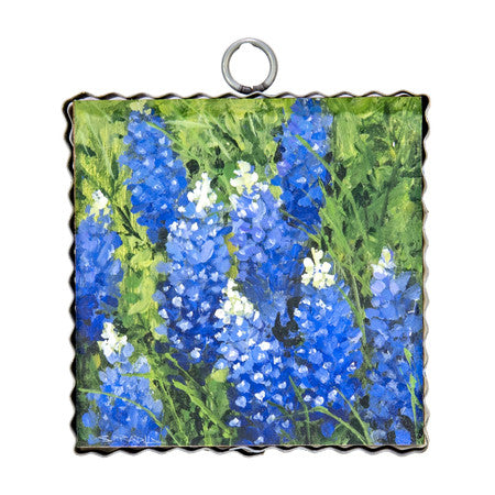 Mini Wild Bluebonnets Print by The Round Top Collection