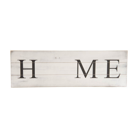 Horizontal Home Display Board in White by The Round Top Collection